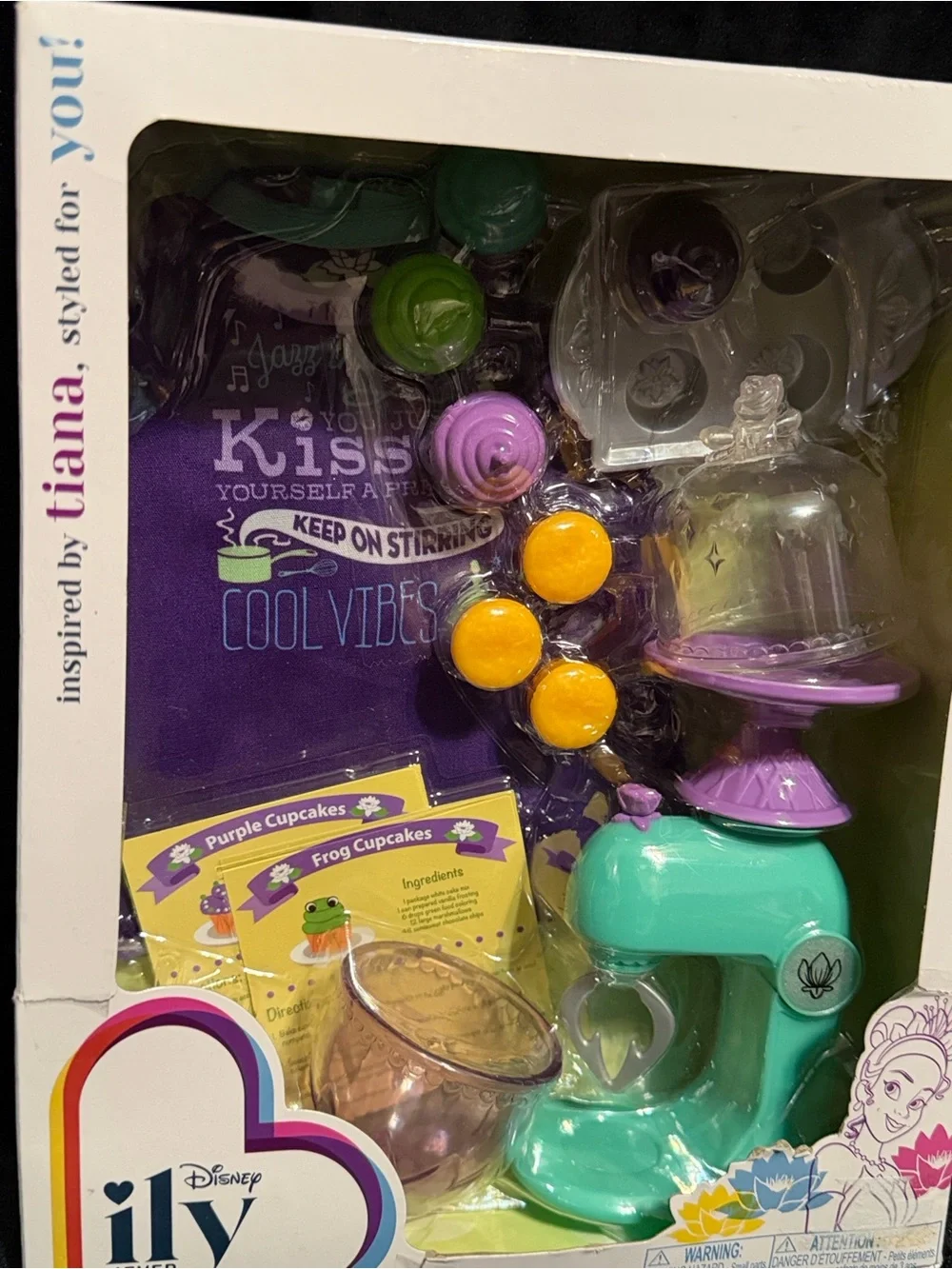 Disney Ily Inspired by Tiana Baking Play Set for 18” Dolls     Kitchen Toy